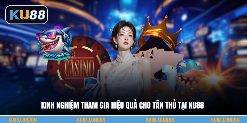 Kinh nghiệm tham gia hiệu quả cho tân thủ tại KU88