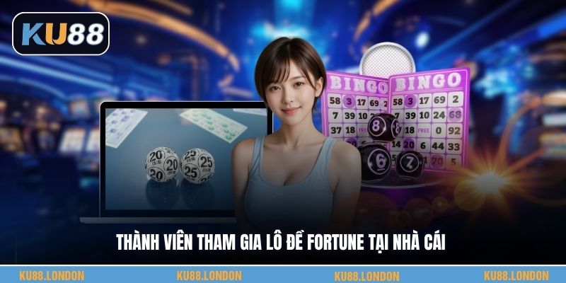 Thành viên tham gia lô đề Fortune tại nhà cái